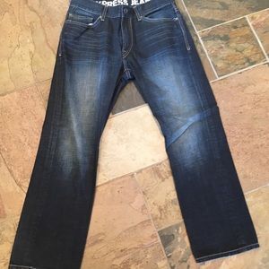 Men’s Express 31x30 Kingston Low Rise Dark Jeans